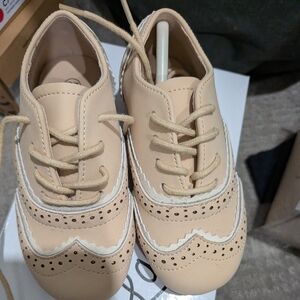 Toddler Leather Dress Shoes Sz EUR23 RUNS SMALL